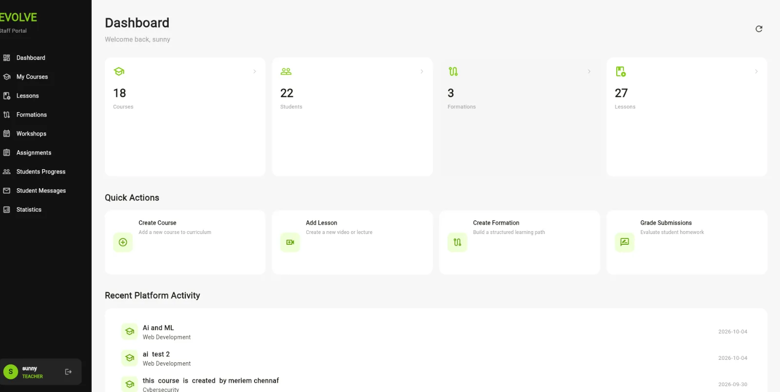 un  test  project